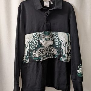 Adidas originals Reiichi Tanaami men's long sleeve polo